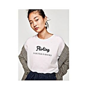 NWOT zara white oversized top